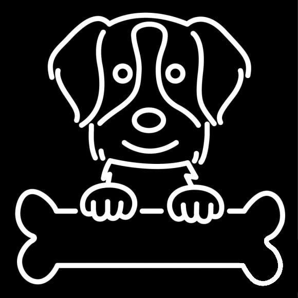 Brittany Spaniel Neon Sign